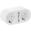 Tellur WiFi Smart AC Dual Plug, Duální zásuvka, 16A, 2400W Tellur WiFi Smart AC Dual Plug, Duální zásuvka, 16A, 2400W