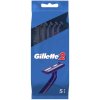 Gillette 2 Jednorazový holiaci strojček 5 ks Gillette 2 Jednorazový holiaci strojček 5 ks