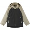 Detská bunda s membránou REIMA, SULKAVA čierna,béžová 116 Detská bunda s membránou REIMA, SULKAVA čierna,béžová 116