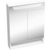Zrkadlová skrinka s osvetlením Ravak Classic II 80x76 cm MDF X000001471 Zrkadlová skrinka s osvetlením Ravak Classic II 80x76 cm MDF X000001471