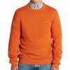 Gant pánsky sveter bavlna PIQUE C-NECK broskyňová ka Gant pánsky sveter bavlna PIQUE C-NECK broskyňová ka