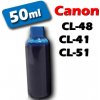 Atrament pre kazety Canon CL38/41/51 cyan 50ml Atrament pre kazety Canon CL38/41/51 cyan 50ml