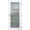 Doornite Interiérové dvere Dakota sklo 4/4, biela, 80 L Doornite Interiérové dvere Dakota sklo 4/4, biela, 80 L