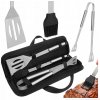 Súprava na grilovanie Príslušenstvo Náradie na grilovanie Príbory na grilovanie 3 ks + Puzdro Súprava na grilovanie Príslušenstvo Náradie na grilovanie Príbory na grilovanie 3 ks + Puzdro