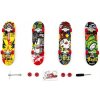 Teddies Skateboard prstový plast 10cm s doplňky asst