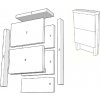 BAT-MAN Box búdka pre netopiere, borovica BB1D NA BAT-MAN Box búdka pre netopiere, borovica BB1D NA