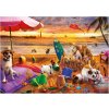 EDUCA Puzzle Psi na pláži 1000 dílků EDUCA Puzzle Psi na pláži 1000 dílků