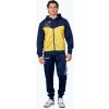 TUTA VISA MELANGE CON CAPPUCCIO POLARFLEECE súprava modrá-sivožltá XS TUTA VISA MELANGE CON CAPPUCCIO POLARFLEECE súprava modrá-sivožltá XS