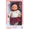 Corolle Suzanne Corolle Holidays Mon Grand Poupon vianočná edícia s hnedými klipkajúcimi očami 36 cm