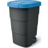 Popelnice Prosperplast Wheeler 110 l antracit s modrým víkem Popelnice Prosperplast Wheeler 110 l antracit s modrým víkem