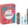 essence easy & WOW essence brow powder púder na obočie 2,3 g + essence WOW What a Brow ceruzka na obočie s kefkou 0.2 g + essence Lash & Brow gélová riasenka na mihalnice a obočie 9 ml