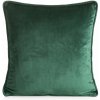 EUROFIRANY DEKORAČNÁ OBLIEČKA NA VANKÚŠ VELVET 45X45 CM TMAVOZELENÁ EUROFIRANY DEKORAČNÁ OBLIEČKA NA VANKÚŠ VELVET 45X45 CM TMAVOZELENÁ
