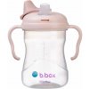 b.box Hrnček s náustkom 4m+ - světlo ružový 240 ml b.box Hrnček s náustkom 4m+ - světlo ružový 240 ml