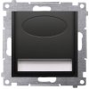 Svietidlo orientačné LED 230V 4200K (SS) matná čierna SIMON54 (simon) Svietidlo orientačné LED 230V 4200K (SS) matná čierna SIMON54 (simon)