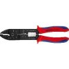 KNIPEX krimpovací kleště 9722 izol. kabelová oka/konektory 0,5-6mm2, d=240mm KNIPEX krimpovací kleště 9722 izol. kabelová oka/konektory 0,5-6mm2, d=240mm