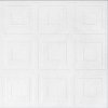 3D panel 0077, cena za kus, rozmer 50 cm x 50 cm, KONTRAST biely, IMPOL TRADE 3D panel 0077, cena za kus, rozmer 50 cm x 50 cm, KONTRAST biely, IMPOL TRADE