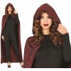 Hnedý plášť s kapucňou Čarodejnica Halloween Karneval Párty 120cm Hnedý plášť s kapucňou Čarodejnica Halloween Karneval Párty 120cm