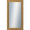 DANTIK - Zrkadlo v rámu, rozmer s rámom 50x90 cm z lišty HRAD zlatá patina (2822) DANTIK - Zrkadlo v rámu, rozmer s rámom 50x90 cm z lišty HRAD zlatá patina (2822)