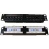 DATACOM Patch panel 10“ UTP cat5e 12portů DATACOM Patch panel 10“ UTP cat5e 12portů