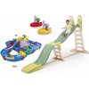 Set šmykľavka a vodná dráha s jaskyňou Super Megagliss 2v1 Life Smoby s nastaviteľnou dĺžkou šmyku a 2 plachetnice Set šmykľavka a vodná dráha s jaskyňou Super Megagliss 2v1 Life Smoby s nastaviteľnou dĺžkou šmyku a 2 plachetnice