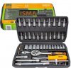 ISMA Sada nástrčných kľúčov 46 ks ISMA Sada nástrčných kľúčov 46 ks