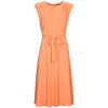 Lauren Ralph Lauren Dlhé šaty MARENDA Oranžová Lauren Ralph Lauren Dlhé šaty MARENDA Oranžová