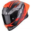 SCORPION prilba EXO-R1 EVO II AIR Valere matt black/red - S SCORPION prilba EXO-R1 EVO II AIR Valere matt black/red - S
