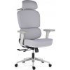 MERCURY Ergonomická kancelárska stolička DAKOTA GREY, sivé plasty MERCURY Ergonomická kancelárska stolička DAKOTA GREY, sivé plasty