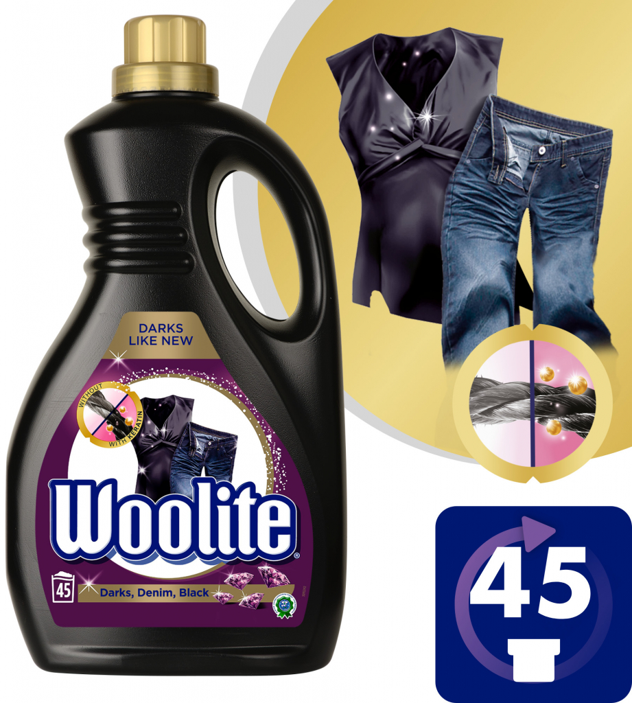 Woolite Dark Black & Denim 2,7 l 45 PD