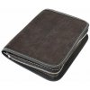 Obal na knihu se zipem XL Hnědá tmavá semiš Obal na knihu se zipem XL Hnědá tmavá semiš