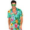 Havajská košeľa s plameniakom L/XL Havajská košeľa s plameniakom L/XL