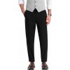 Pánske chino nohavice s elastickým pásom, čierne V4 OM-PACP-0157 L Pánske chino nohavice s elastickým pásom, čierne V4 OM-PACP-0157 L