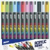Akrylový popisovač 4mm MFP sada 12ks mix farieb Akrylový popisovač 4mm MFP sada 12ks mix farieb