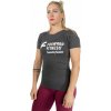 Forward Fitness Dámske tričko FF šedé s čiernym logom Veľkosť: S Forward Fitness Dámske tričko FF šedé s čiernym logom Veľkosť: S