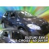 Suzuki SX4 S-Cross od 2013 (so zadnými) - deflektory Heko Suzuki SX4 S-Cross od 2013 (so zadnými) - deflektory Heko