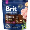 Krmivo Brit Premium by Nature Adult S 1kg Krmivo Brit Premium by Nature Adult S 1kg
