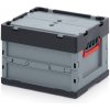 Auer Skladacia prepravka s vekom, 400 x 300 x 270 mm Auer Skladacia prepravka s vekom, 400 x 300 x 270 mm
