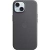 Apple iPhone 15 FineWoven Case with MagSafe čierne MT393ZM/A Apple iPhone 15 FineWoven Case with MagSafe čierne MT393ZM/A