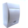 Tracon electric Rozvodná skriňa nadomietková s bielymi dvierkami 150x205x75mm 150×205×75mm