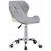 Bestent Kancelárska stolička kožená White - Light Grey Bestent Kancelárska stolička kožená White - Light Grey