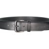 Kožený opasok Greenburry 1-20-115 čierny Kožený opasok Greenburry 1-20-115 čierny