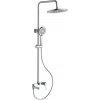 CERANO - Sprchový nástenný stĺp Velea - vaňová otočná batéria - chróm CERANO - Sprchový nástenný stĺp Velea - vaňová otočná batéria - chróm