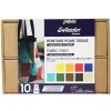 Pebeo Setacolor Opaque na svetlý a tmavý textil 10 x 45 ml