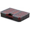 Prosperplast Tager Box organizér vysoký 57,7 x 39 x 10,5 cm čierny KTG604010S-S429