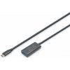 DIGITUS Aktívny predlžovací kábel, USB 3.0 5Gbps, USB-C - USB-A, 5m (DA-73110) DIGITUS Aktívny predlžovací kábel, USB 3.0 5Gbps, USB-C - USB-A, 5m (DA-73110)