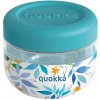 Quokka Bubble Plastová nádoba na jedlo Watercolor Leaves 500 ml Quokka Bubble Plastová nádoba na jedlo Watercolor Leaves 500 ml