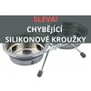 Trixie Nerez stojanček + 2 misky so silikónovým krúžkom 250 ml 11 cm