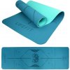 Lifefit Podložka Yoga MAT Lotos Duo 183x58x0 6cm tyrkysová Lifefit Podložka Yoga MAT Lotos Duo 183x58x0 6cm tyrkysová