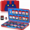 WeLoveGames Puzdro / Obal na 24 herných kariet SD pre NS Switch / OLED Mario WeLoveGames Puzdro / Obal na 24 herných kariet SD pre NS Switch / OLED Mario