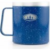 GSI OUTDOORS Glacier Stainless Camp Cup 444 ml blue speckle GSI OUTDOORS Glacier Stainless Camp Cup 444 ml blue speckle